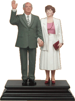 Mikhail Gorbachev figurine 1