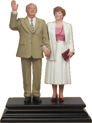 Mikhail Gorbachev figurine 2