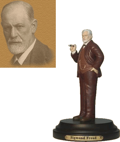 Sigmund Freud figurine