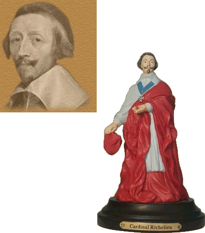 Cardinal Richelieu figurine