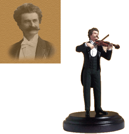 Johann Strauss figurine